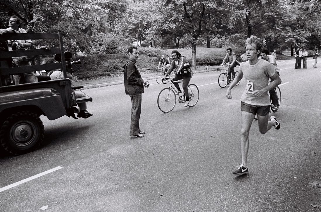 Bill Rodgers at the 1974 NYC Marathon. Rodgers would go on to win the 1976-1979 races. (Ruth Orkin/<a href="http://www.orkinphoto.com/">Ruth Orkin Photo Archive</a>)